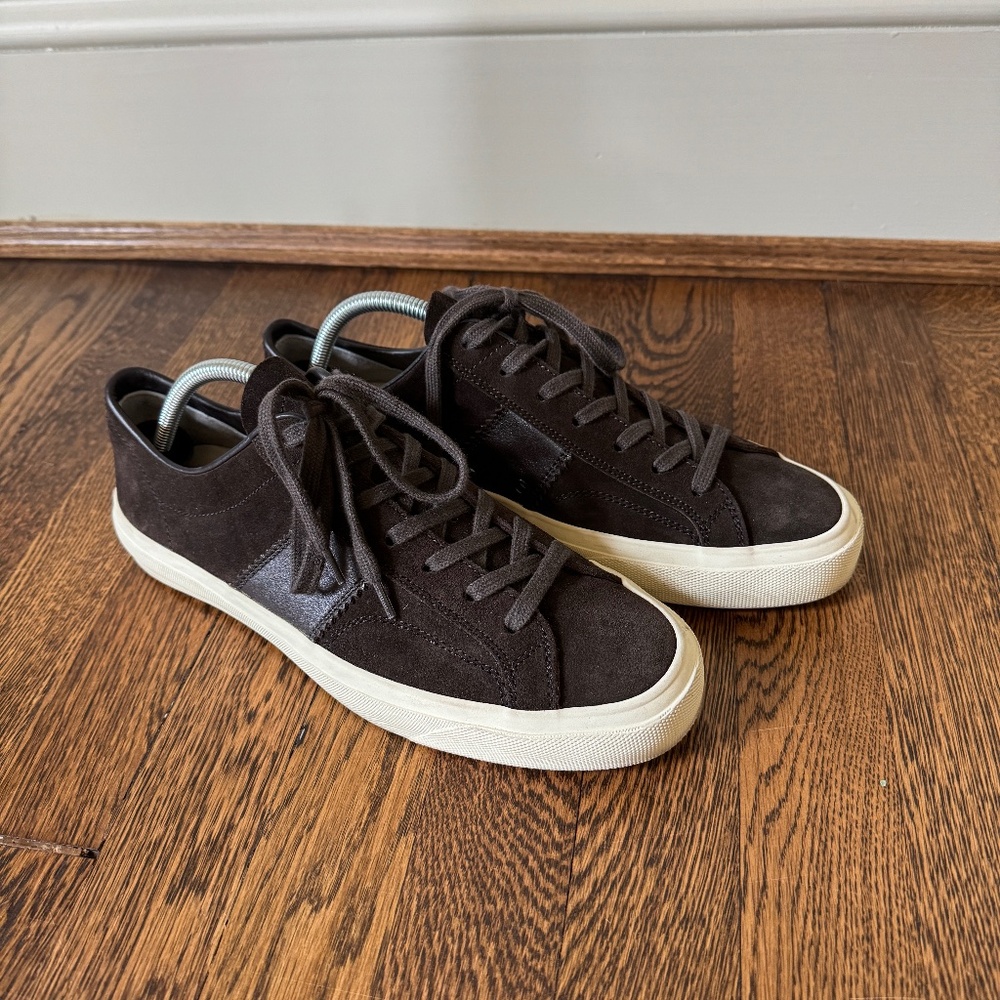 Tom Ford Cambridge Low Top Sneaker - Size 8.5
